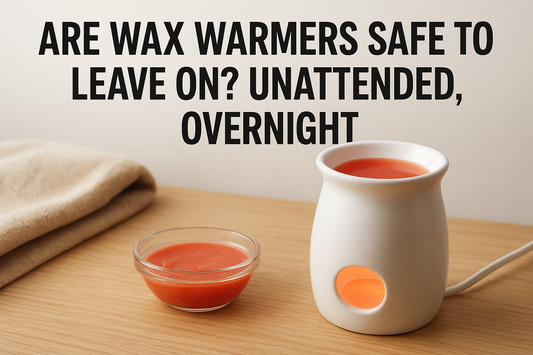 Are Wax Warmers Safe To Leave On? Unattended, Overnight