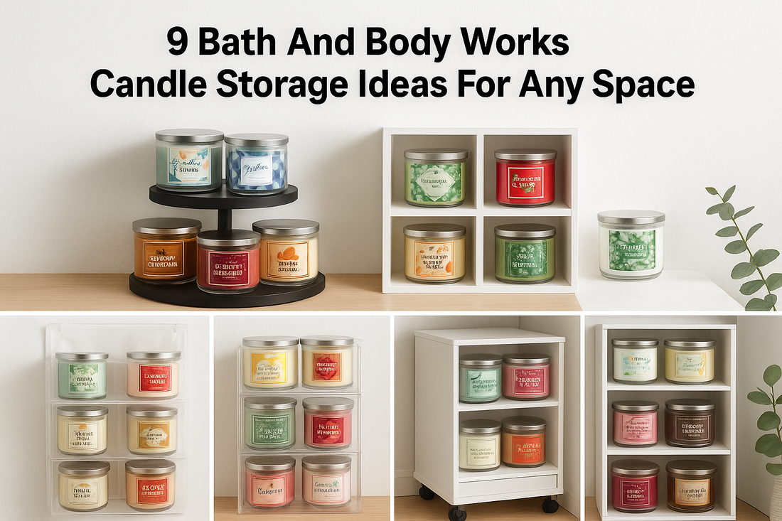 9 Bath And Body Works Candle Storage Ideas For Any Space