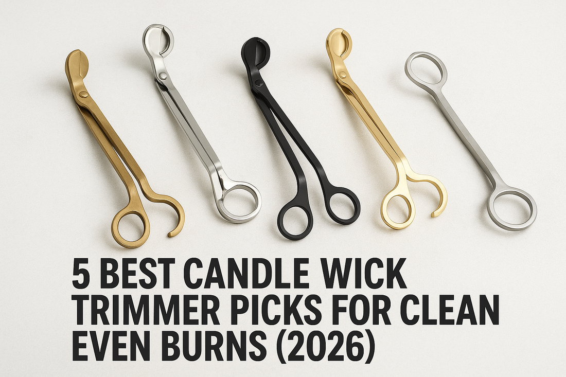 5 Best Candle Wick Trimmer Picks For Clean Even Burns (2026)
