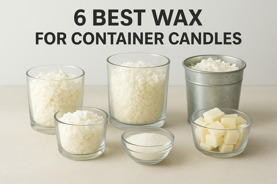 6 Best Wax For Container Candles (Soy, Paraffin, Blends)