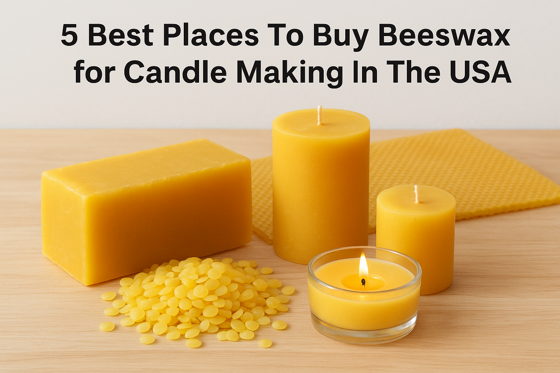 5 Best Places To Buy Beeswax for Candle Making In The USA
