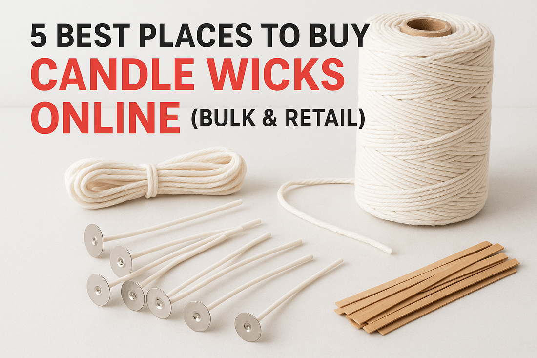 5 Best Places To Buy Candle Wicks Online (Bulk & Retail)