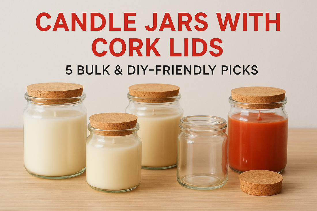 Candle Jars With Cork Lids: 5 Bulk & DIY-Friendly Picks