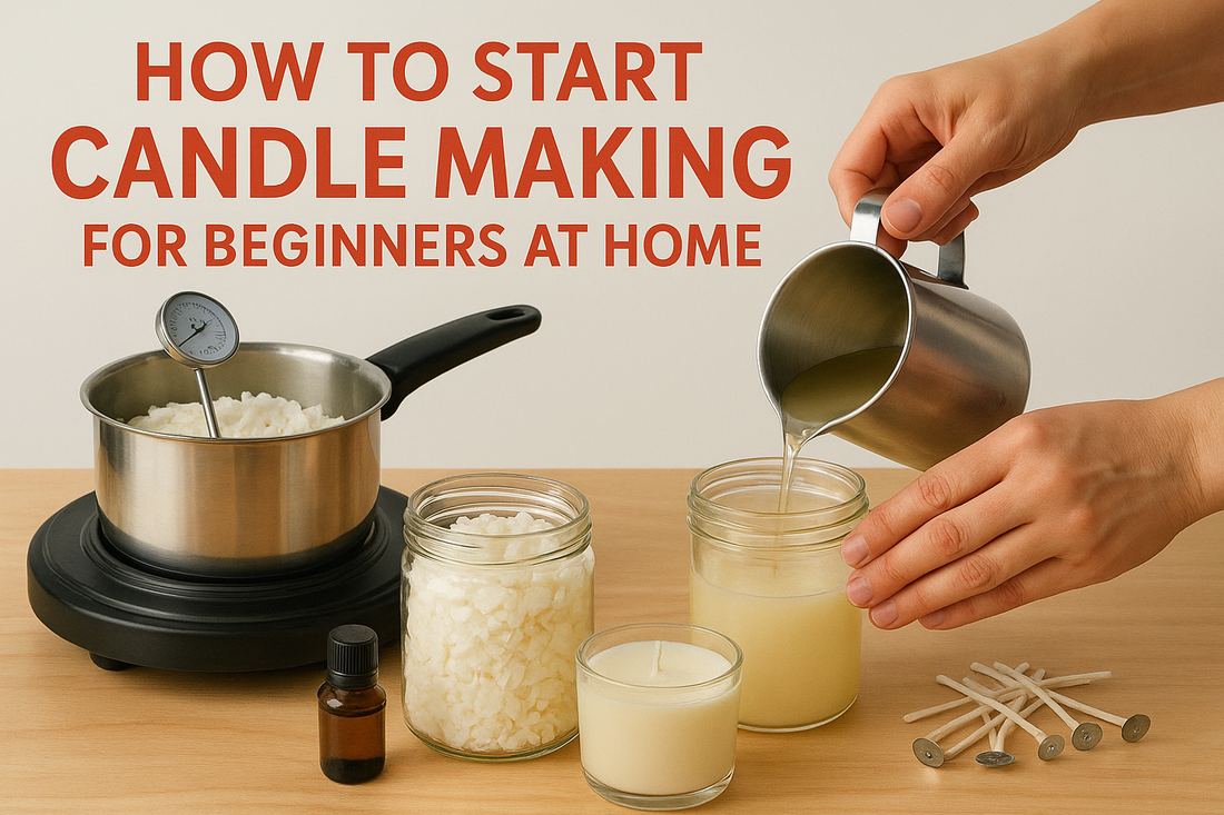 How To Start Candle Making For Beginners At Home Step-by-Step