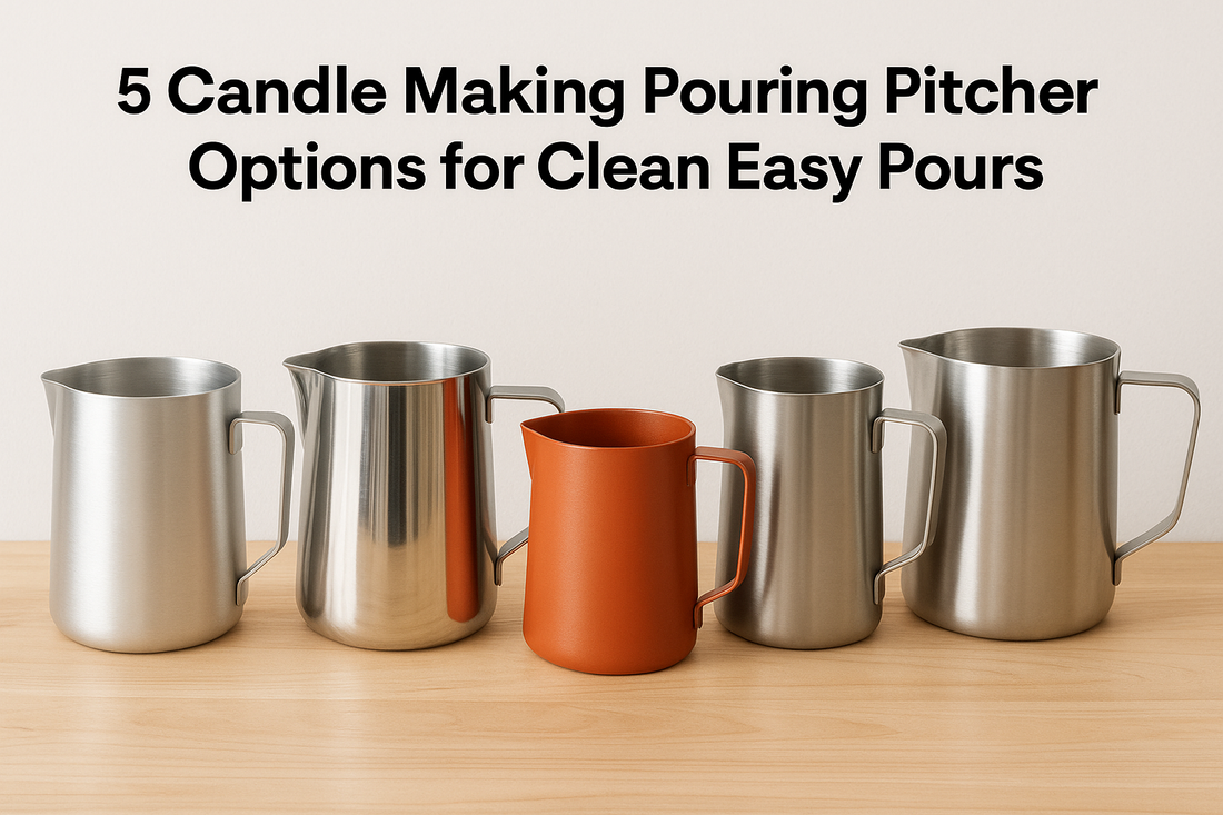 5 Candle Making Pouring Pitcher Options for Clean Easy Pours