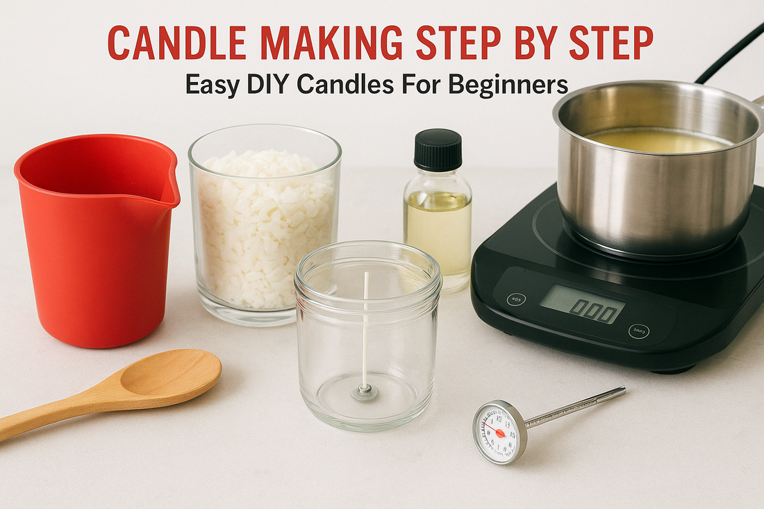 Candle Making Step By Step: Easy DIY Candles For Beginners