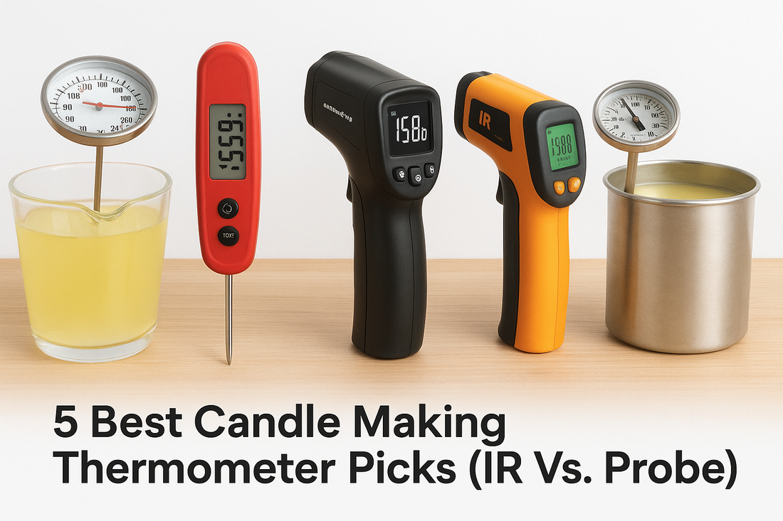 5 Best Candle Making Thermometer Picks (IR Vs. Probe)