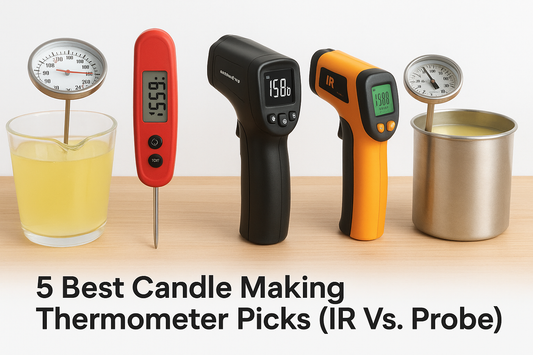 5 Best Candle Making Thermometer Picks (IR Vs. Probe)