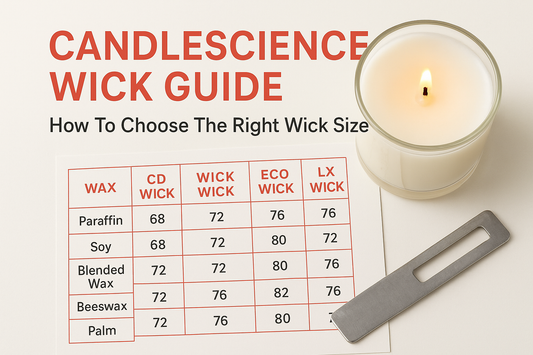 CandleScience Wick Guide: How To Choose The Right Wick Size