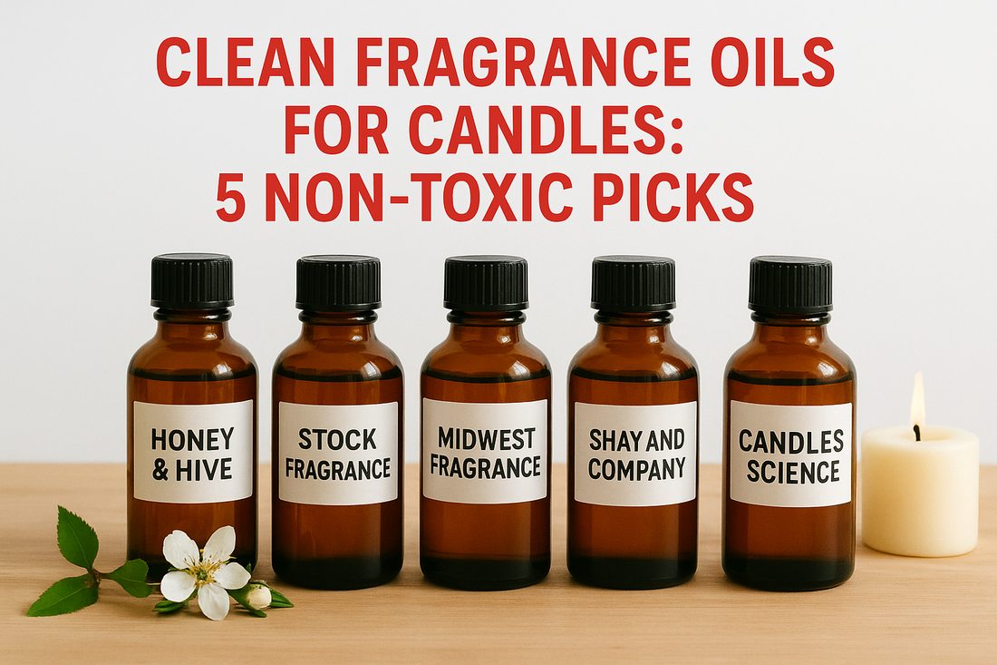 Clean Fragrance Oils for Candles: 5 Non-Toxic Picks