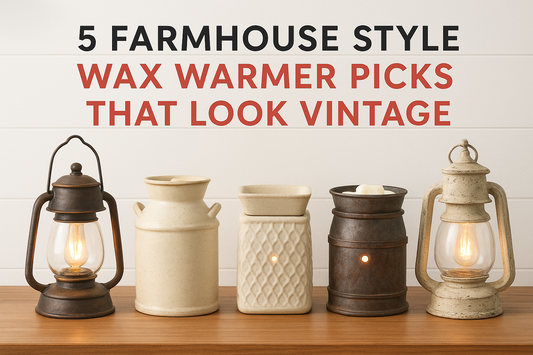 5 Farmhouse Style Wax Warmer Picks That Look Vintage
