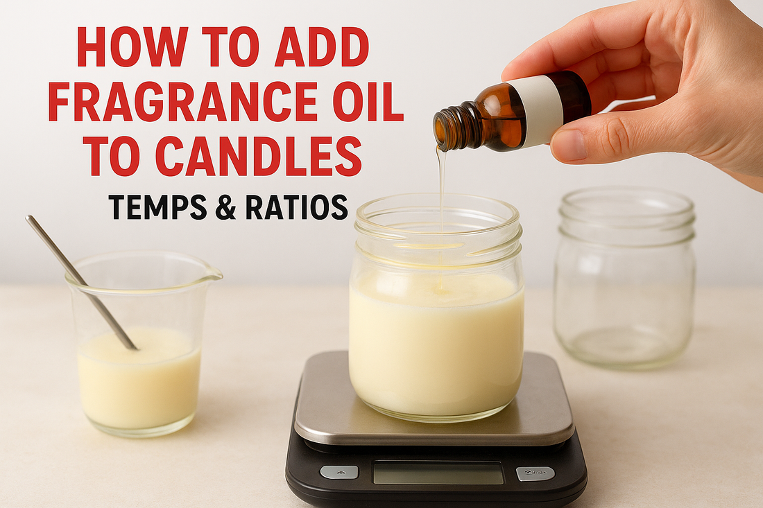 How To Add Fragrance Oil To Candles (Temps & Ratios)