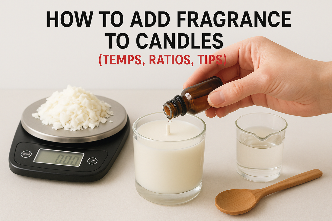 How To Add Fragrance To Candles (Temps, Ratios, Tips)