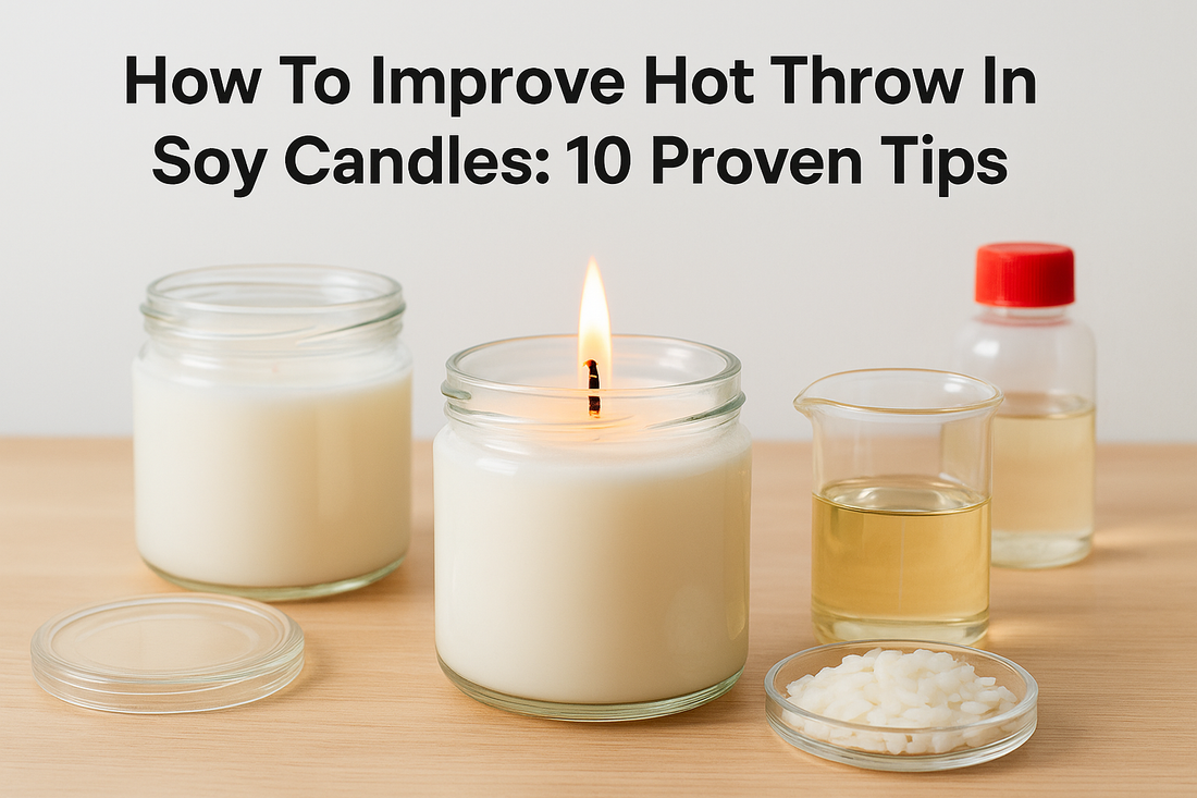 How To Improve Hot Throw In Soy Candles: 10 Proven Tips