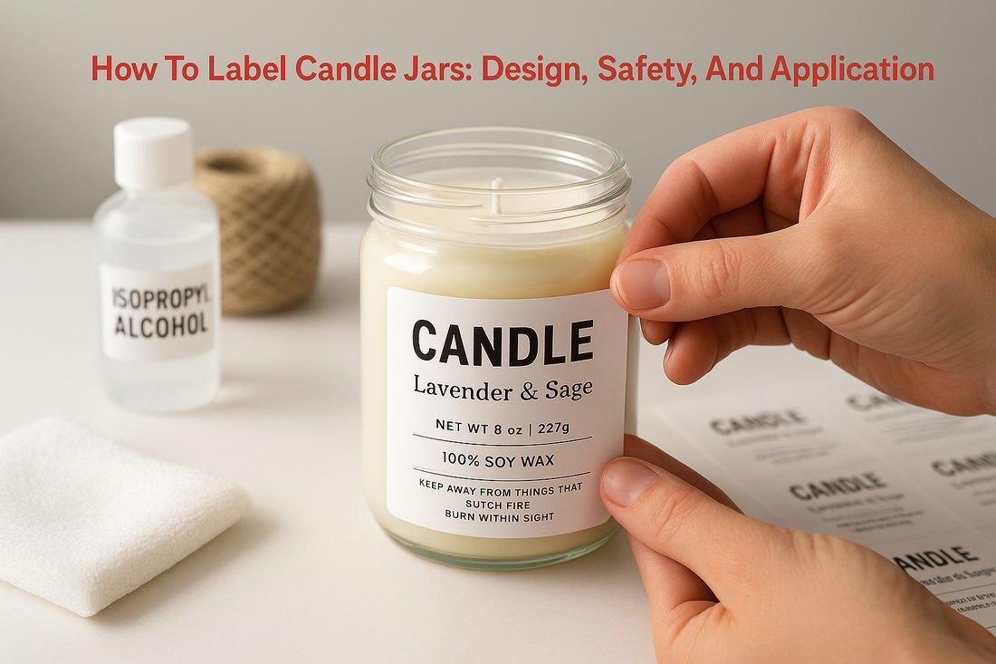 How To Label Candle Jars: Design, Safety, And Application