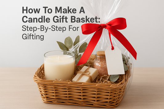 How To Make A Candle Gift Basket: Step-By-Step For Gifting