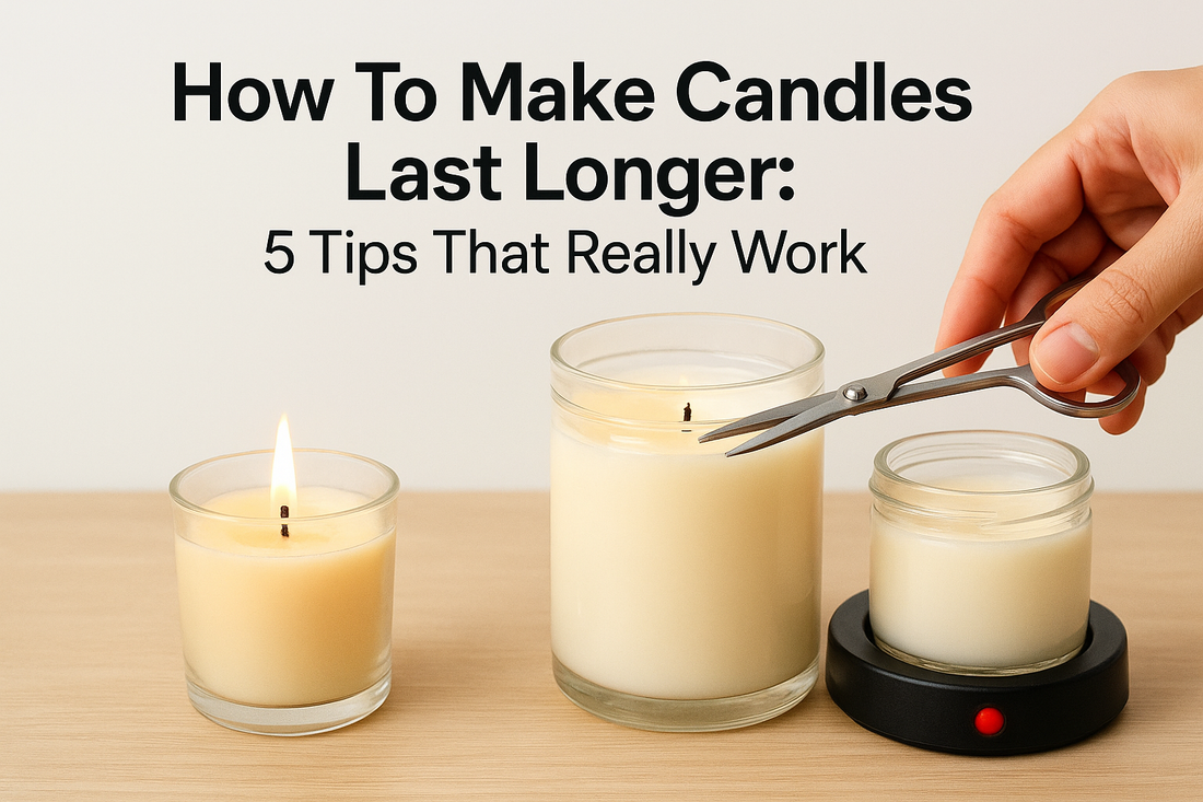 How To Make Candles Last Longer: 5 Tips That Really Work