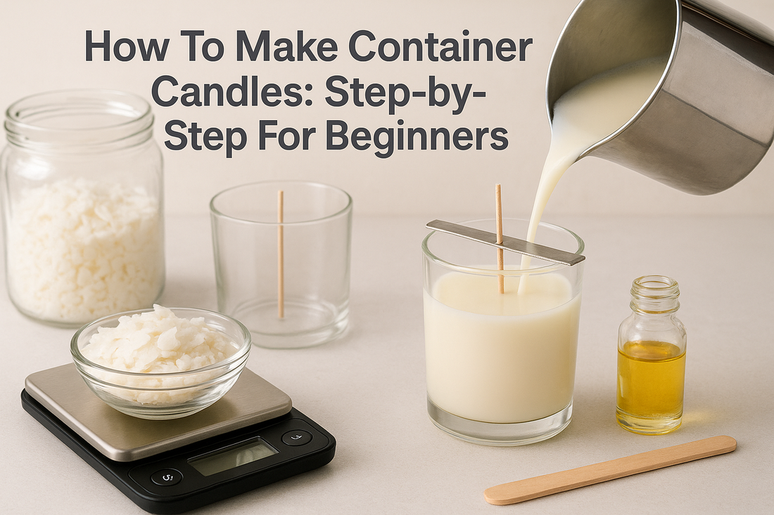 How To Make Container Candles: Step-by-Step For Beginners