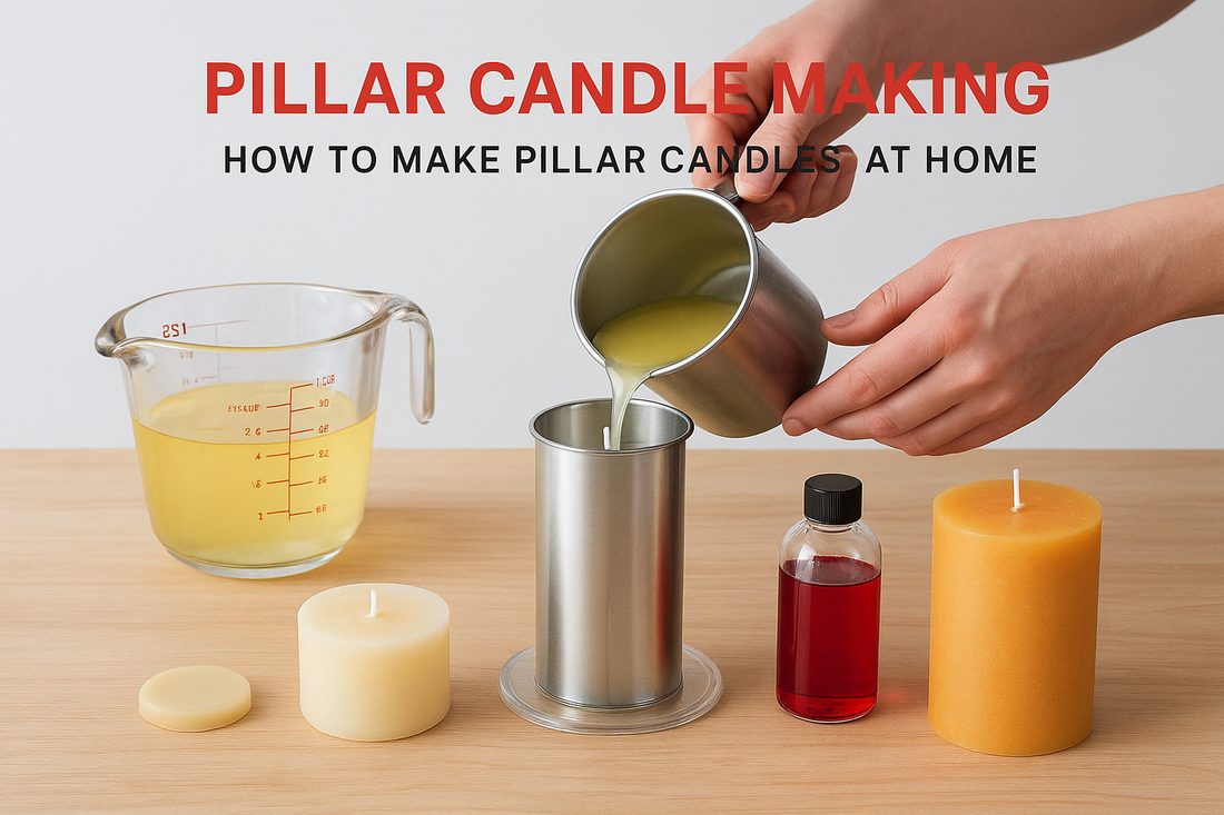 Pillar Candle Making: How To Make Pillar Candles at Home