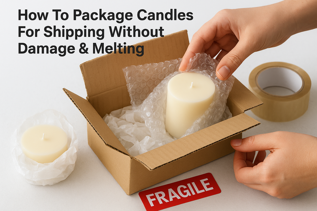 How To Package Candles For Shipping Without Damage & Melting