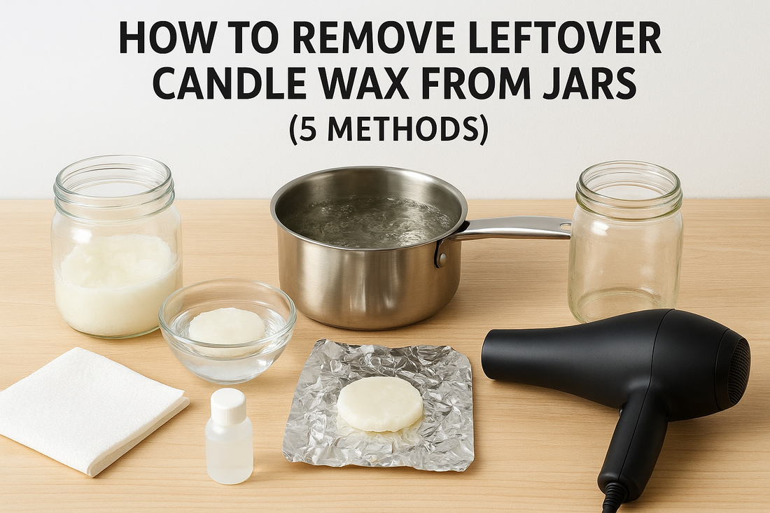 How To Remove Leftover Candle Wax From Jars (5 Methods)