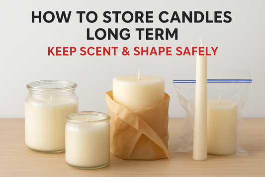How To Store Candles Long Term: Keep Scent &amp; Shape Safely