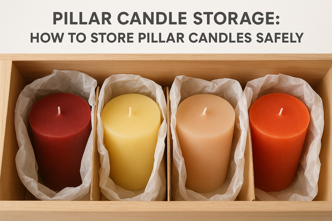 Pillar Candle Storage: How To Store Pillar Candles Safely