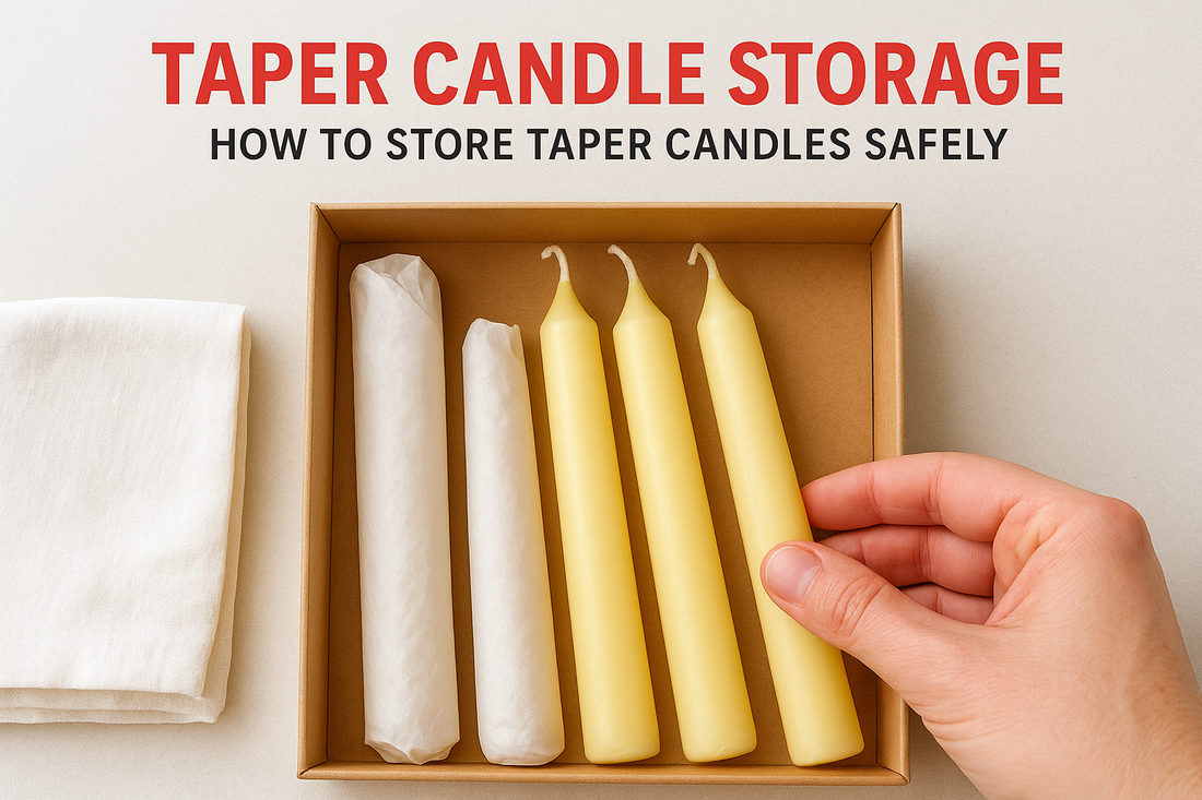 Taper Candle Storage: How To Store Taper Candles Safely