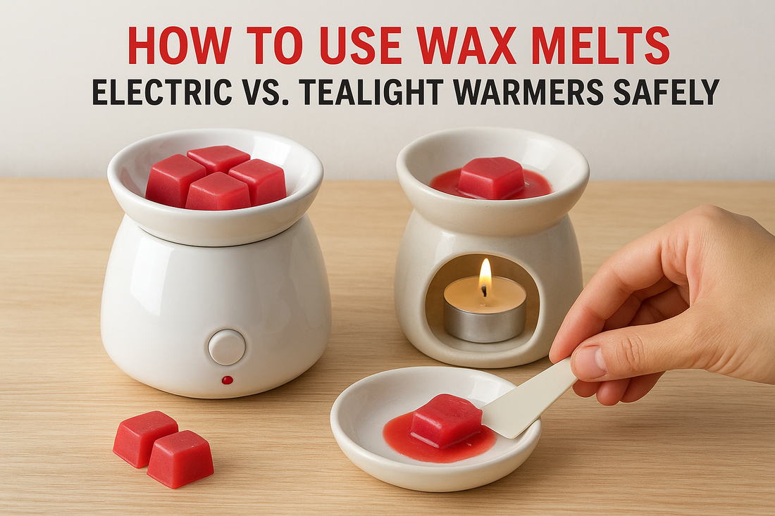 How To Use Wax Melts: Electric vs. Tealight Warmers Safely