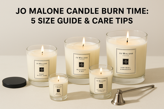 Jo Malone Candle Burn Time: 5 Size Guide & Care Tips