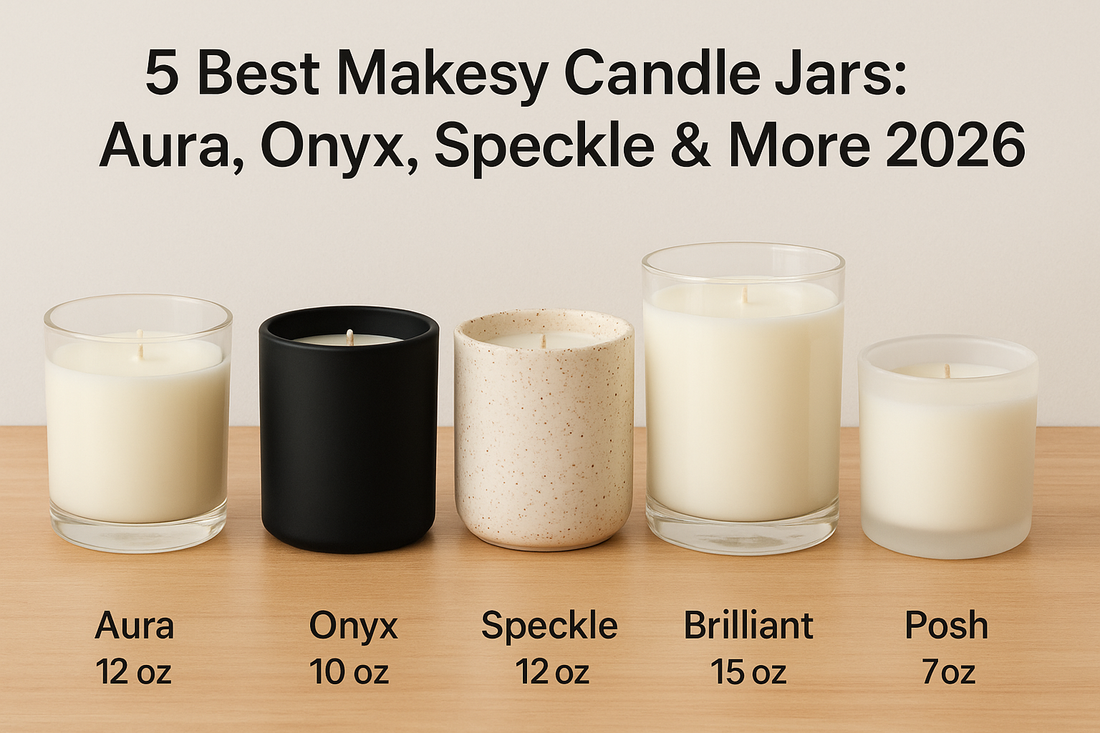 5 Best Makesy Candle Jars: Aura, Onyx, Speckle & More 2026