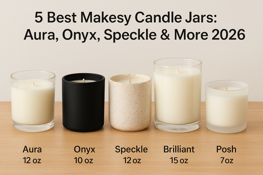 5 Best Makesy Candle Jars: Aura, Onyx, Speckle & More 2026