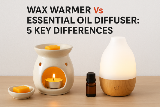 Wax Warmer Vs Essential Oil Diffuser: 5 Key Differences