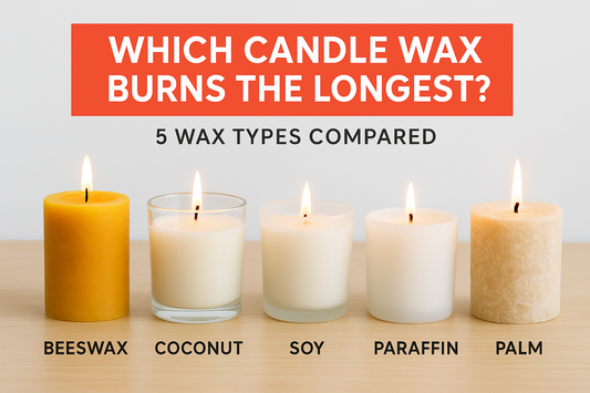 Which Candle Wax Burns The Longest? 5 Wax Types Compared