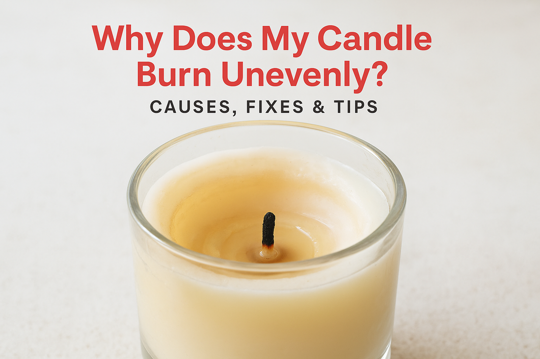 Why Does My Candle Burn Unevenly? Causes, Fixes & Tips