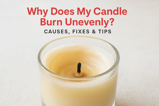 Why Does My Candle Burn Unevenly? Causes, Fixes & Tips
