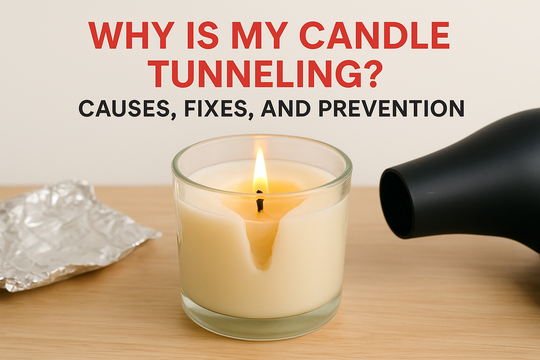 Why Is My Candle Tunneling? Causes, Fixes, And Prevention