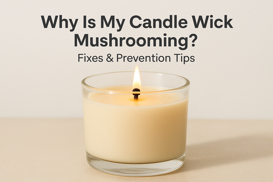 Why Is My Candle Wick Mushrooming? Fixes &amp; Prevention Tips