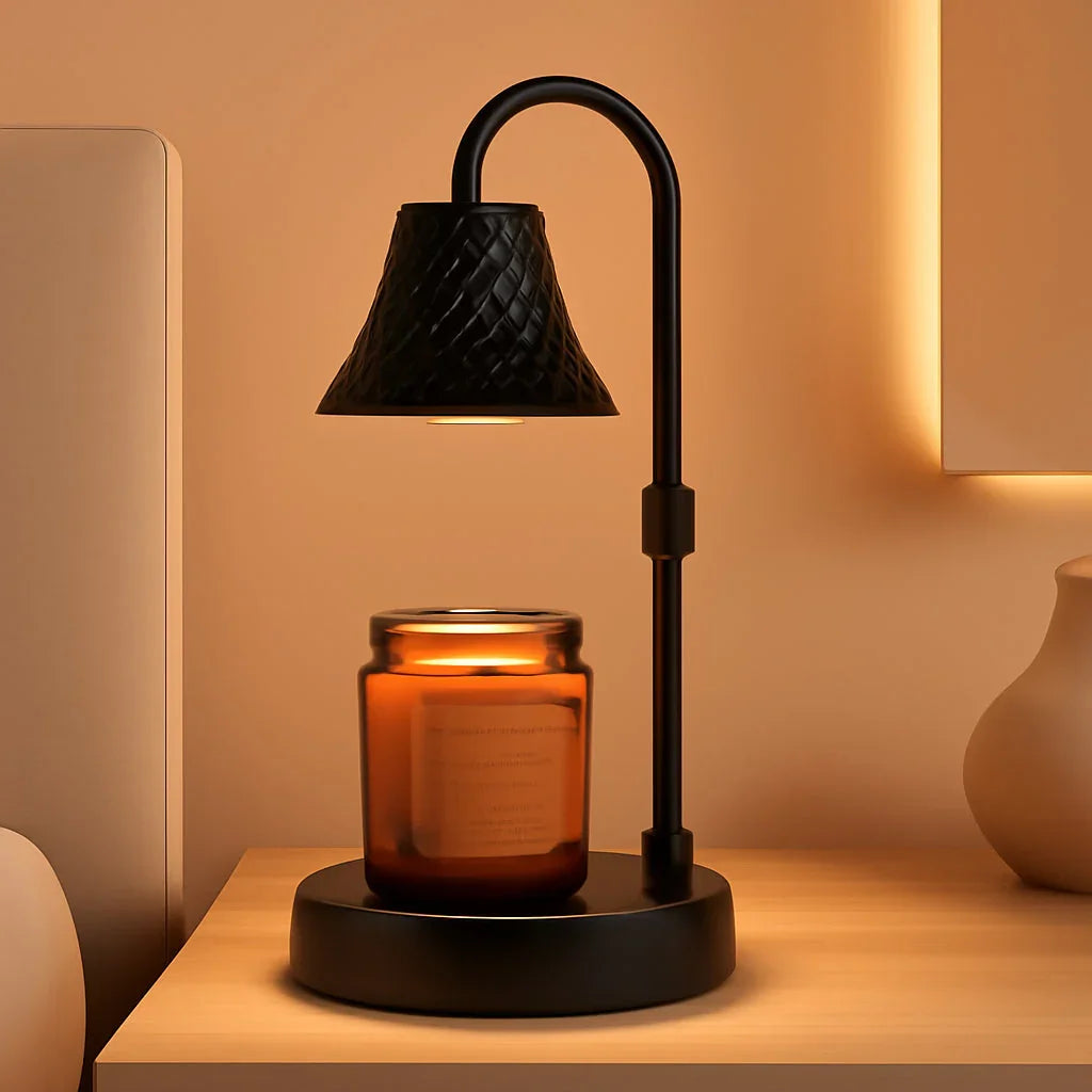 Polished Copper Scented Wax Warmer Programmable Timer-0